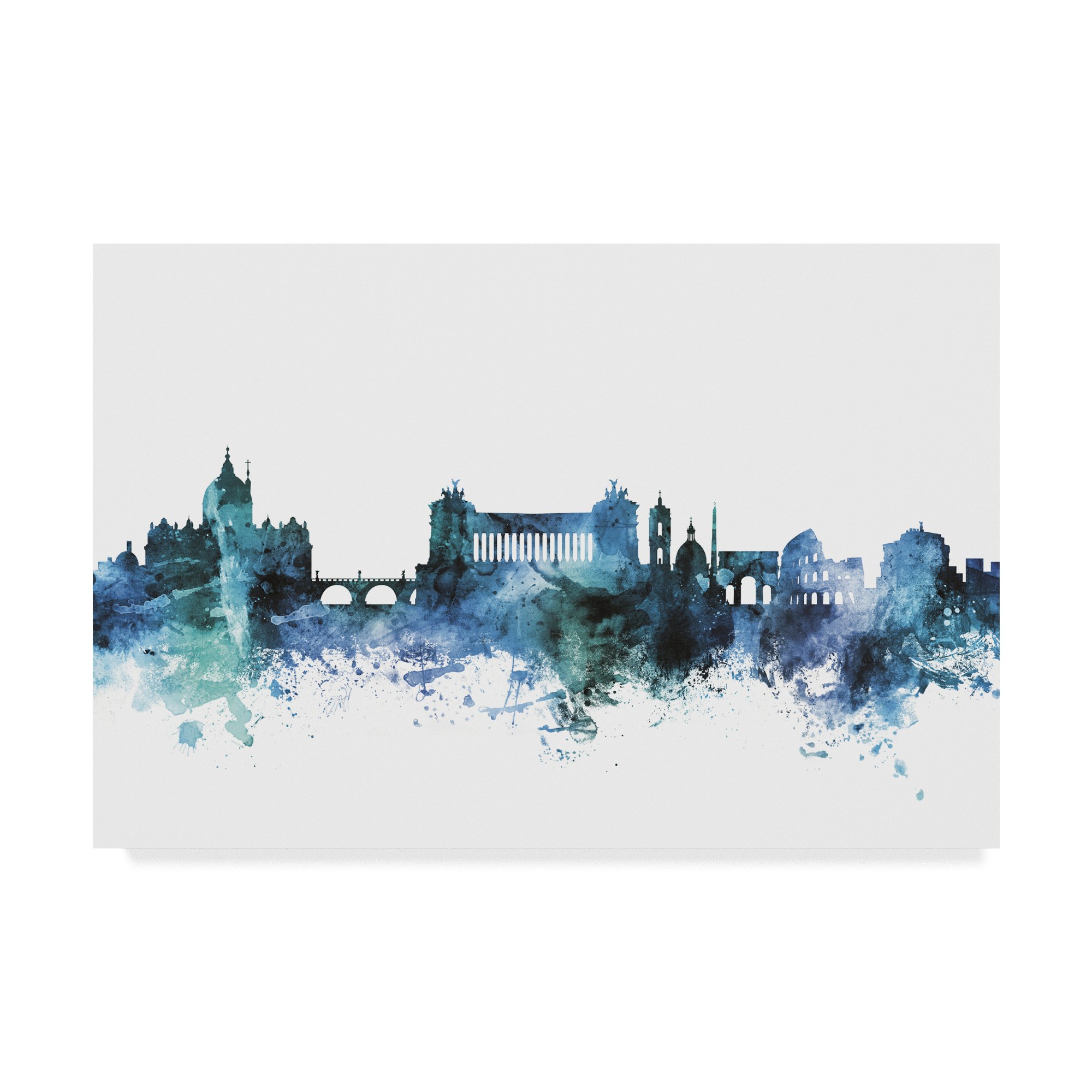 Trademark Fine Art Michael Tompsett Multicolor Canvas Painting - Premium Wall Art Decor for Living Room, Bedroom & Office