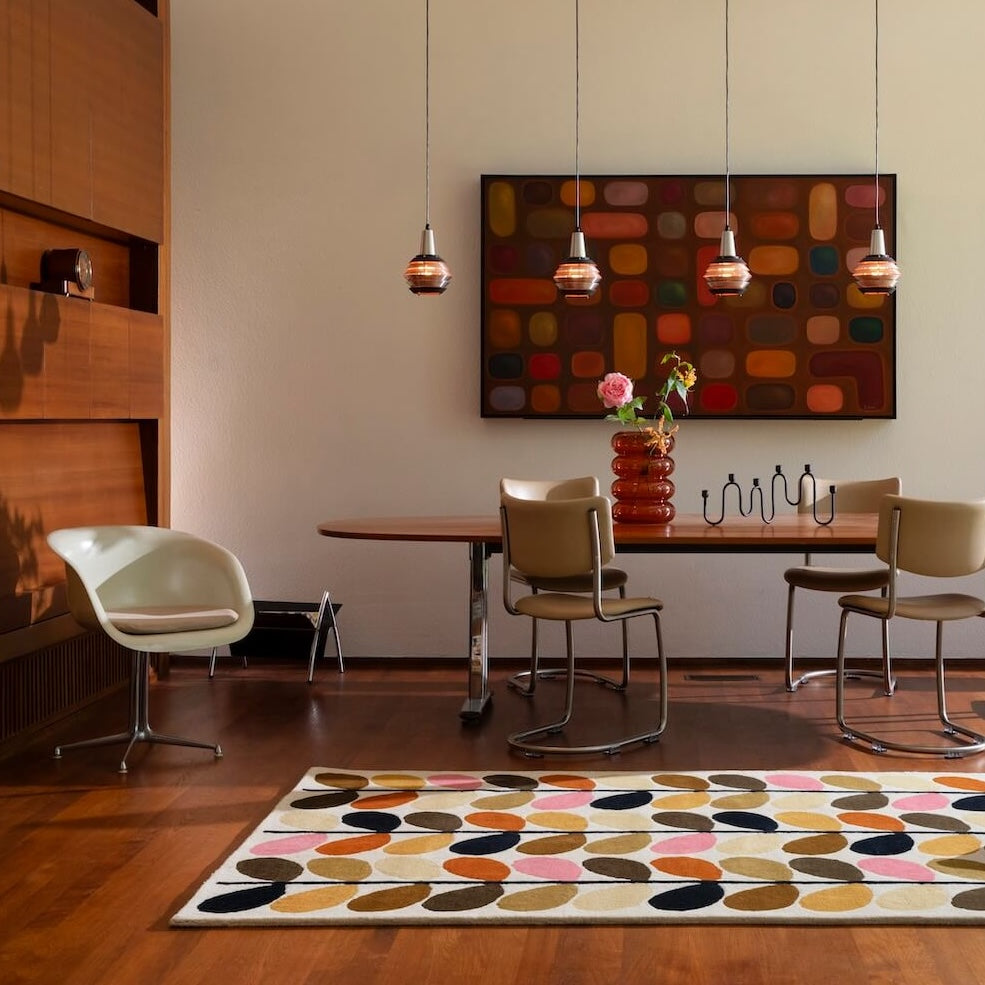 Multi-Stem Autumn Area Rug - Soft & Durable Home Decor for Living Room, Bedroom, or Office