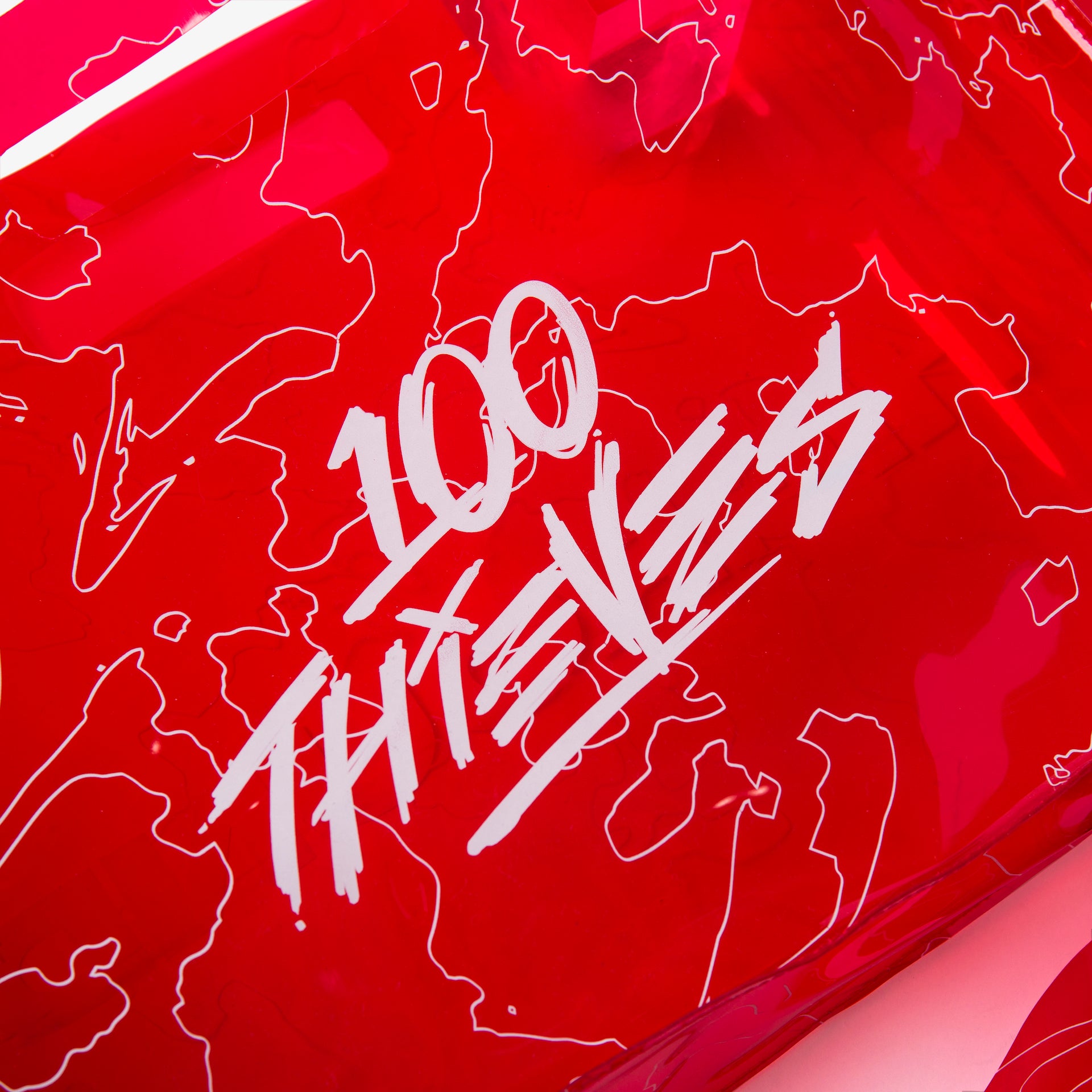 100 Thieves x Higround Jellybag - Limited Edition Gaming Accessory Case for Keyboards, Mice & Controllers - Perfect for Esports Tournaments & Gaming Setups