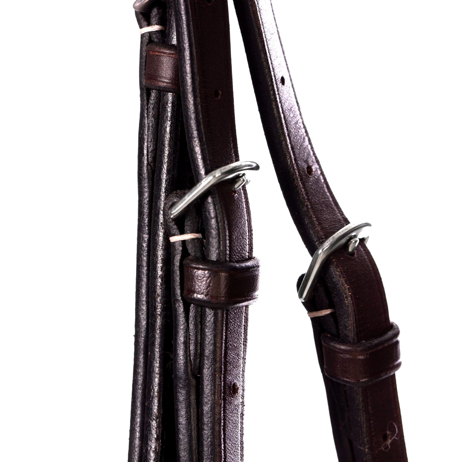 Equinavia Valkyrie Fancy Stitched Padded Cavesson Hunter Bridle with Reins - Premium Equestrian Riding Gear for Dressage & Show Jumping - Perfect for Competition & Training Sessions