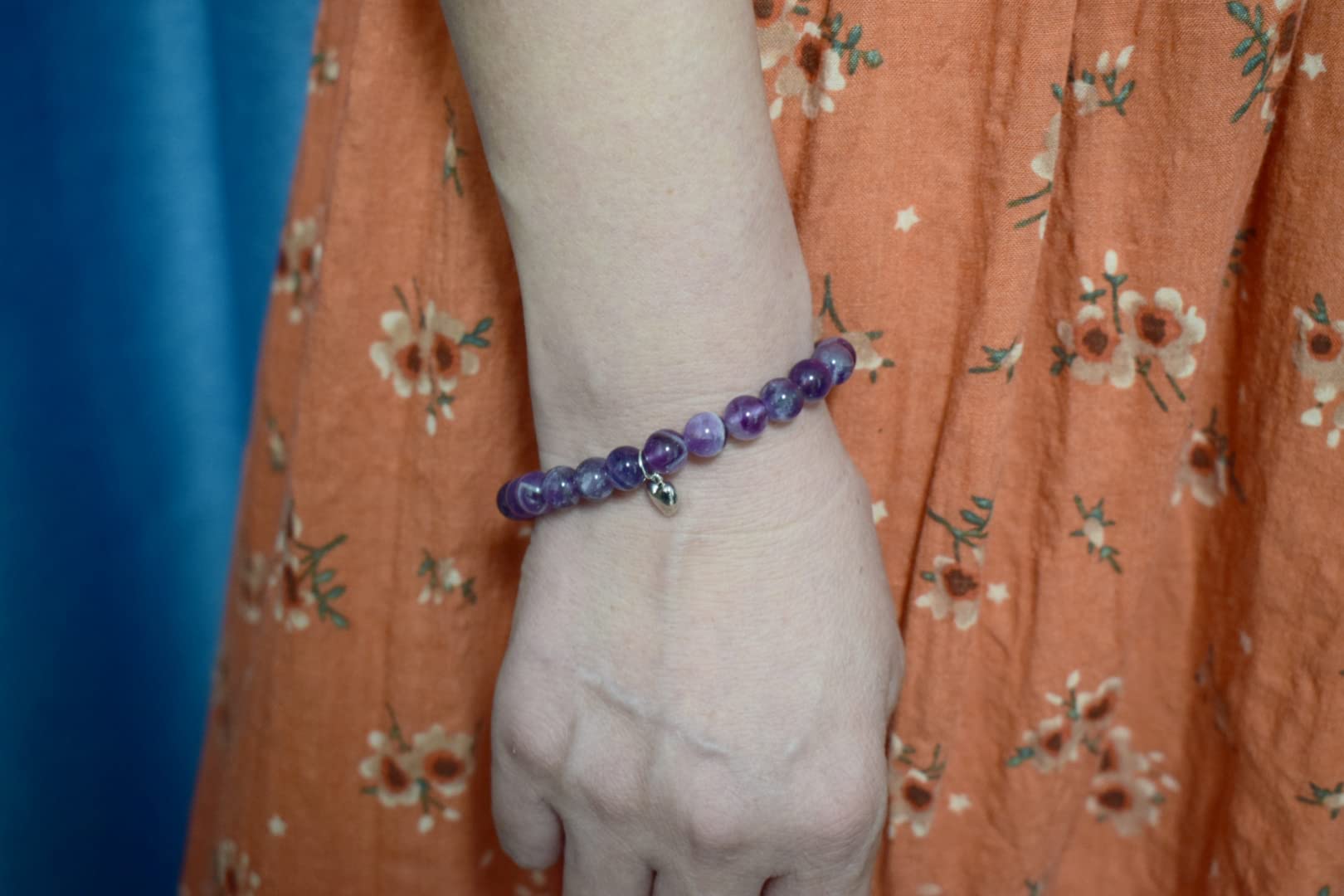 Elegant Purple 80th Birthday Bracelet for Women & Men - Unique 80 Year Old Birthday Gift Idea - Perfect for 80th Birthday Parties & Milestone Celebrations