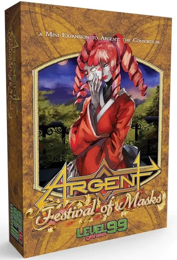 Argent: The Consortium - Festival of Masks Board Game Expansion | Strategic Card Game for Adults & Teens | Perfect for Game Nights & Fantasy-Themed Parties