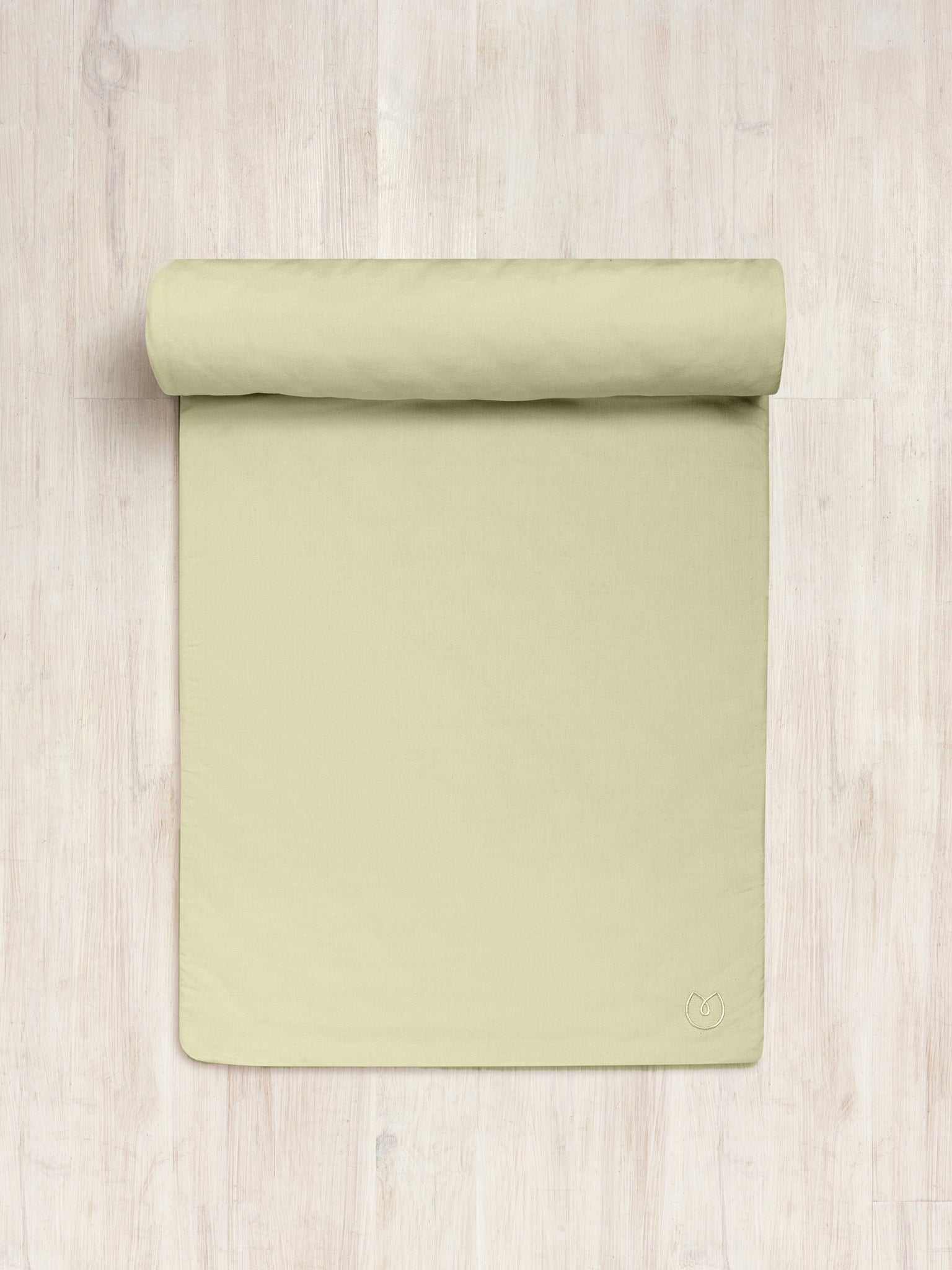 Organic Cotton Restorative Yoga Mat - Eco-Friendly & Non-Slip for Home & Studio Yoga Practice - Perfect for Meditation, Stretching & Relaxation