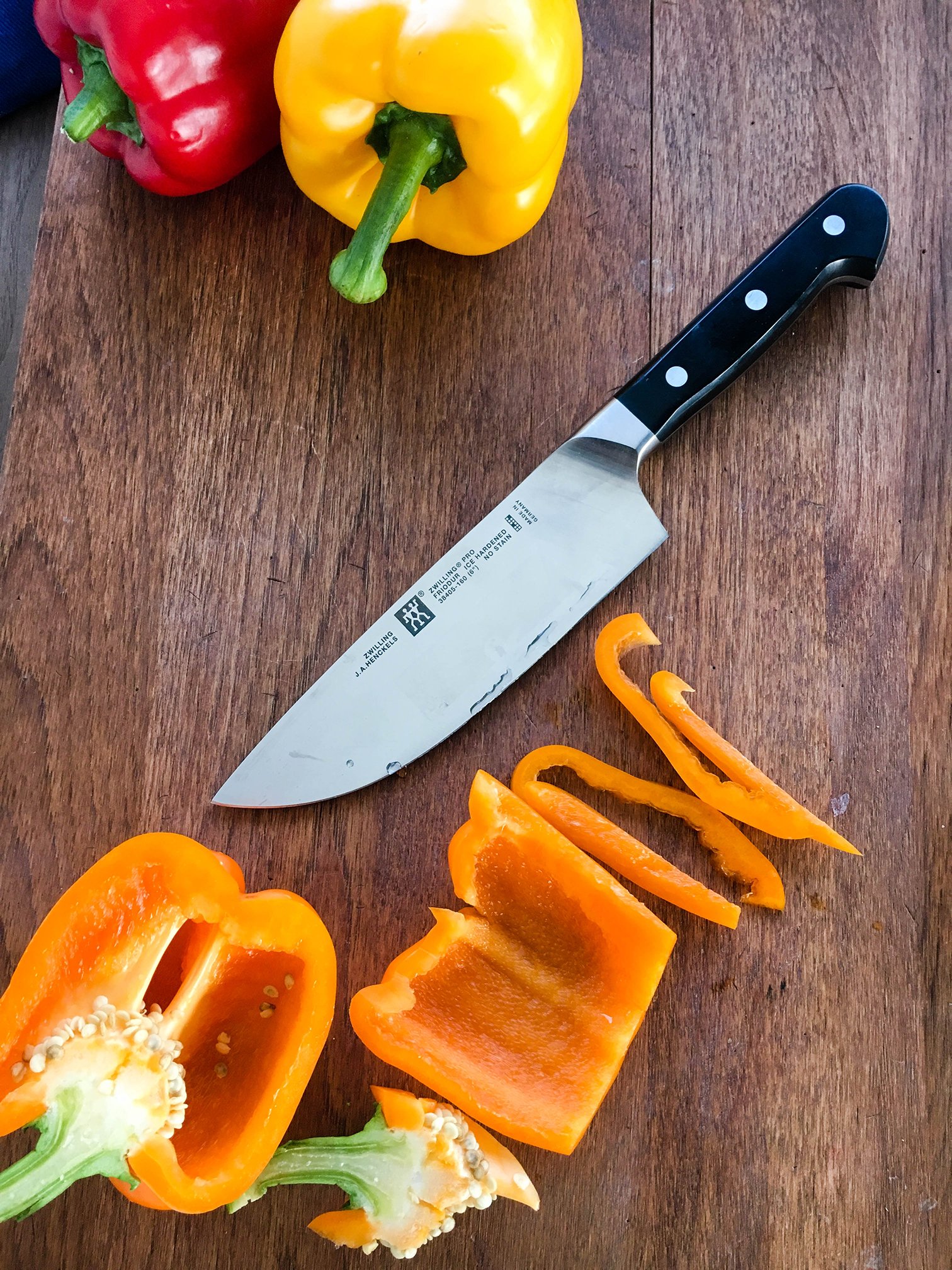 ZWILLING J.A. Henckels Pro 6 Inch Chef Knife - High Carbon Stainless Steel Kitchen Knife with Ergonomic Handle - Perfect for Slicing, Dicing & Chopping Vegetables, Meat & Herbs
