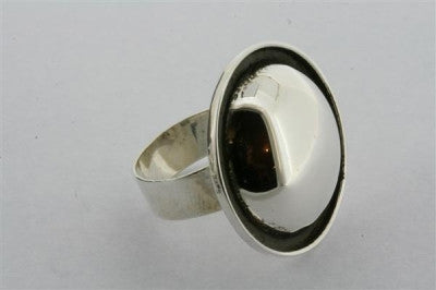 Sterling Silver Bubble Cup Ring - Elegant Stackable Jewelry for Women, Perfect for Parties, Dates & Everyday Wear