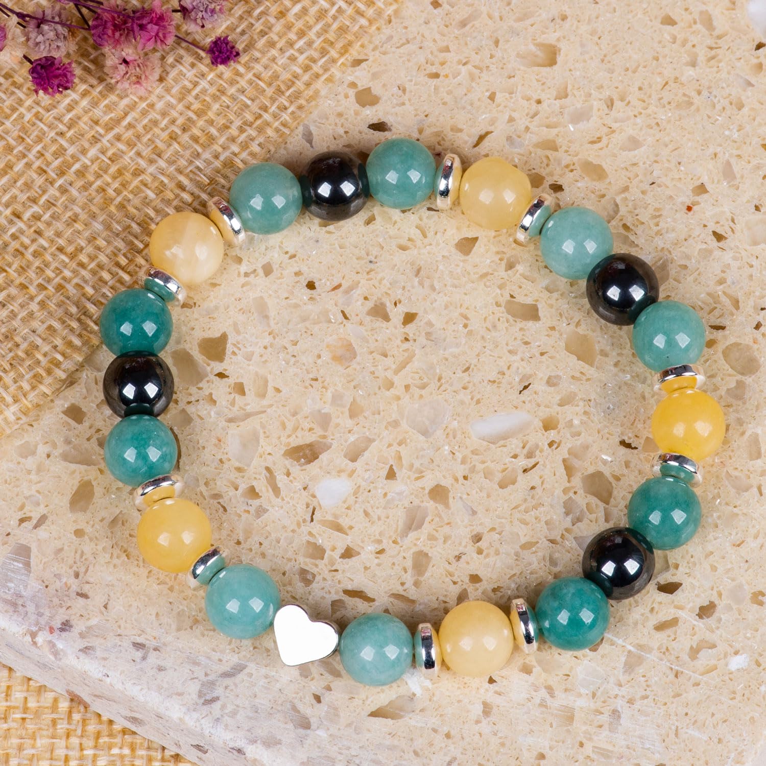 Natural Stone Birthday Bracelet for Women & Girls - Elegant Handmade Jewelry Gift for Ages 13-80 - Perfect for Birthdays, Anniversaries & Special Occasions