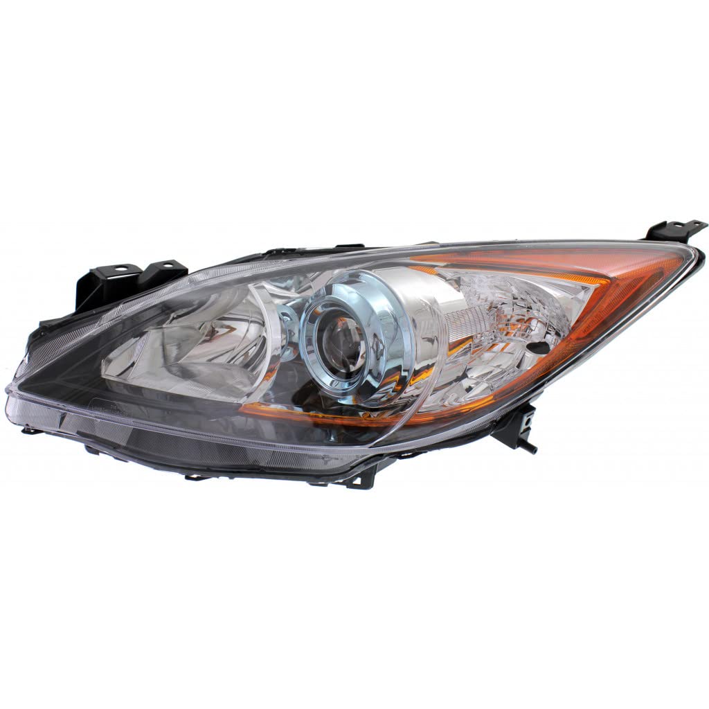 2012-2013 Mazda 3 Sedan/Hatchback Driver Side Headlight Assembly - CAPA Certified (Part #MA2518143C) | Perfect for Night Driving & Auto Restoration Projects