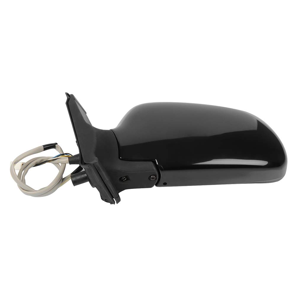 1998-2003 Toyota Sienna Left Side Power Heated Manual Folding Replacement Mirror - Driver Side Mirror with Adjustable Angle for Winter Driving & Parking Safety