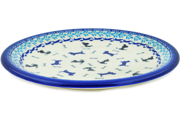 10-Piece Dinner Plate Set for Dogs - Durable Pet Feeding Bowls for Puppy Mealtime, Training & Outdoor Use