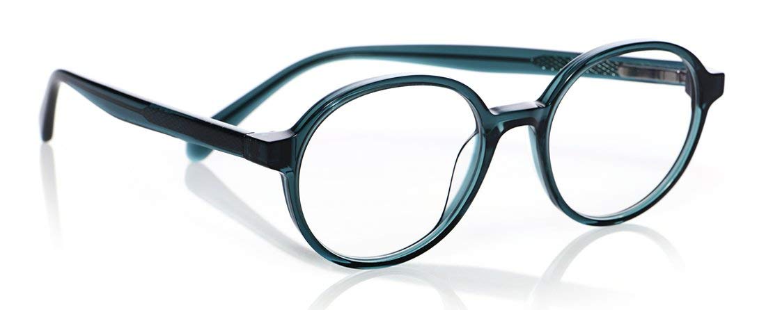 Premium Reading Glasses for Women & Men - Rare Bird Round Eyewear | Fashionable & Lightweight Frames for Reading, Computer Use & Daily Activities