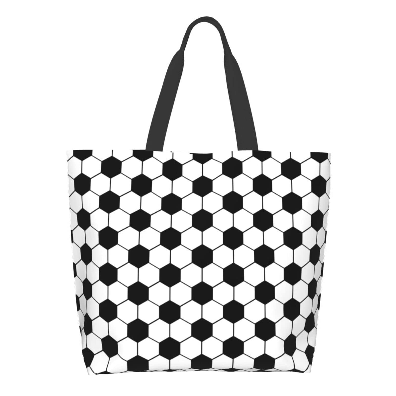 YOPIGOT Women's Large Canvas Pickleball Tote Bag - Oversized Casual Sports Handbag for Tennis, Beach, Travel & Gym | Perfect for Moms, Athletes & Outdoor Activities