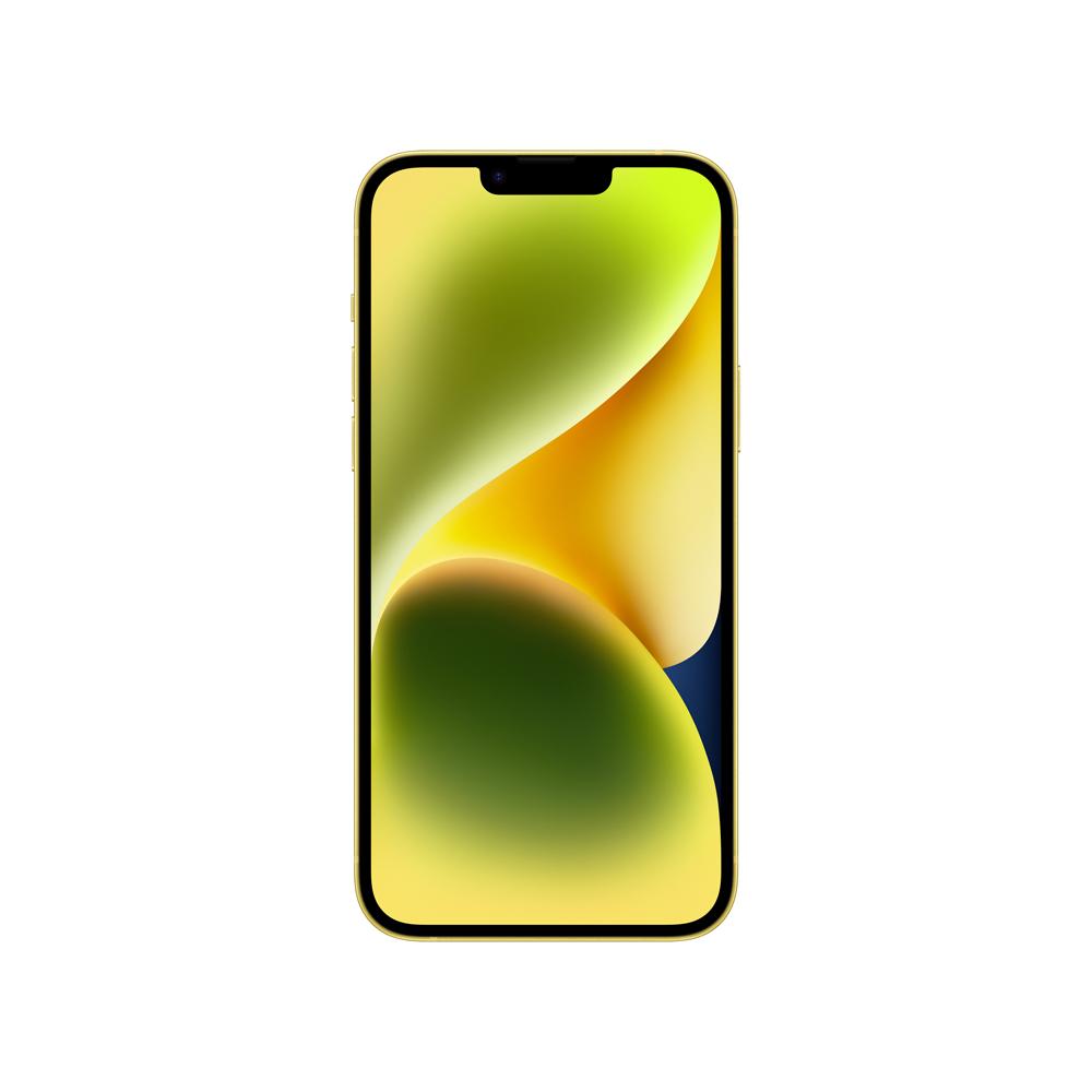 iPhone 14 Plus 256GB - Yellow | Unlocked Smartphone with Face ID & Dual Camera | Perfect for Travel, Photography & Daily Use