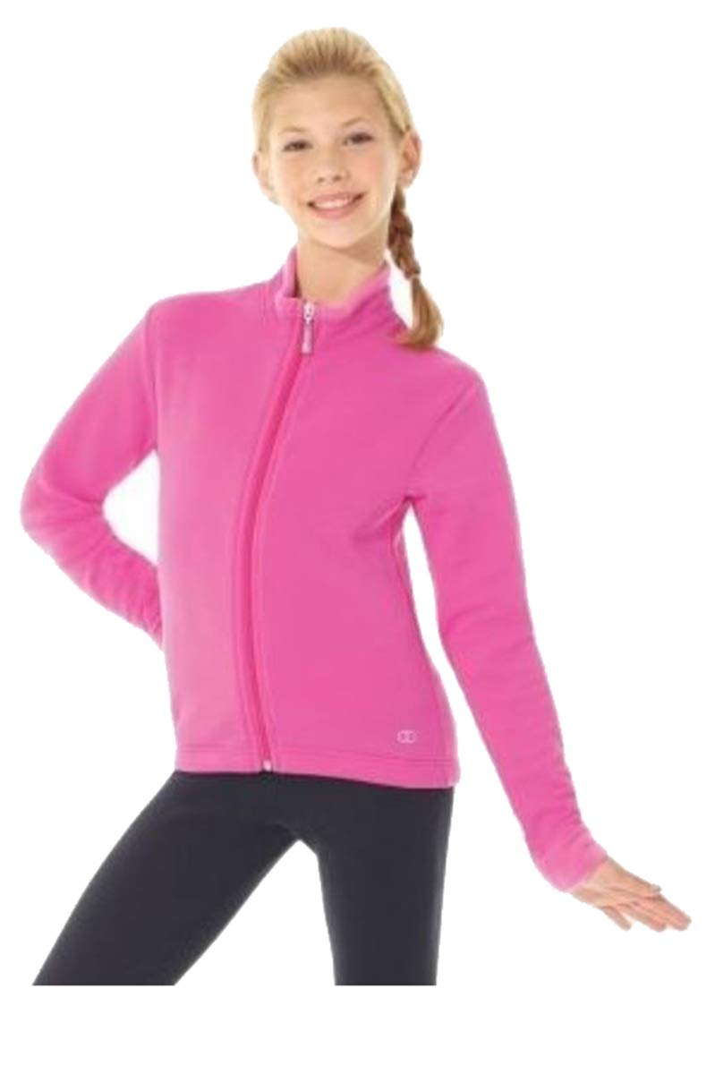 Girls & Ladies Figure Skating Jacket - Warm Polartec® Fleece Ice Skating Coat 4483 | Winter Ice Rink Practice & Competition Outerwear for Figure Skaters