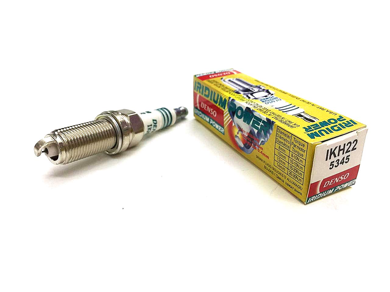 DENSO IKH22 Iridium Power Spark Plugs (6-Pack) - High Performance Ignition for Cars, Trucks & SUVs - Perfect for Daily Commuting & Off-Road Adventures