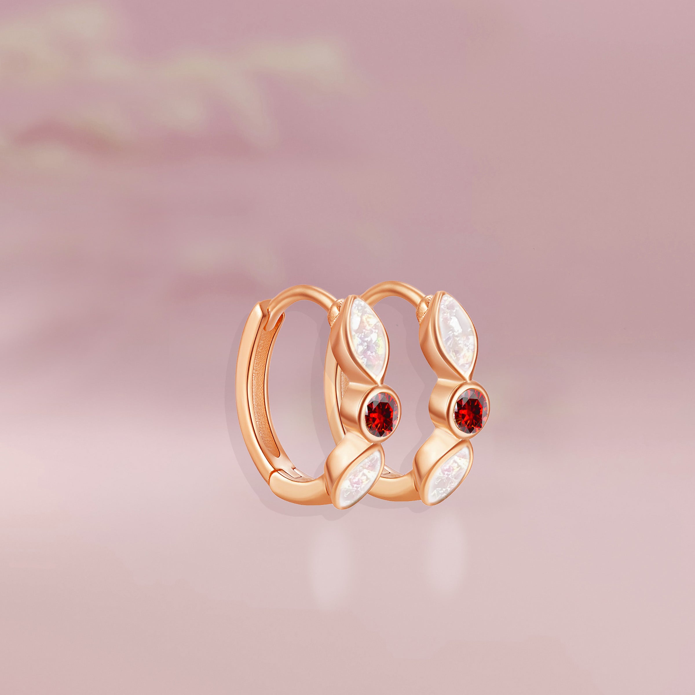 Graceful Petal Ashes Earrings - Elegant Memorial Jewelry for Loved Ones | Perfect for Remembrance Ceremonies & Special Occasions