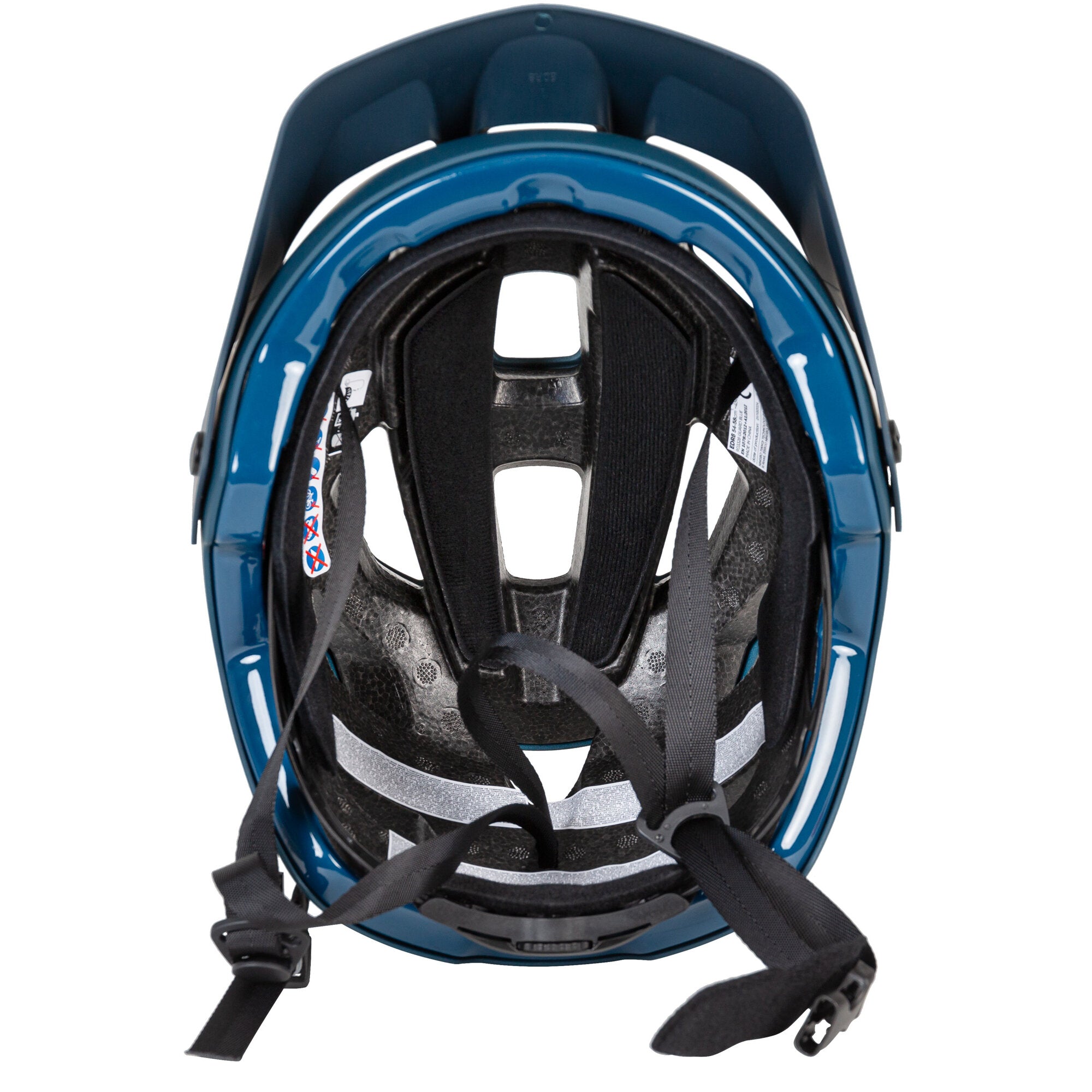 Blue Helmet Guard - Durable Motorcycle Helmet Protector for Safe Riding & Travel