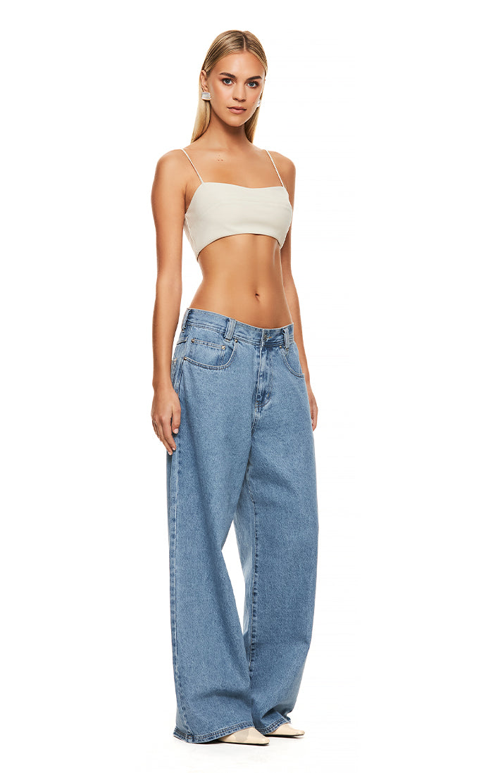 The Lenny Oyster Bralette - Comfortable Lace Bralette for Women, Wireless Soft Bra for Everyday Wear | Perfect for Yoga, Lounge & Layering Under Clothes