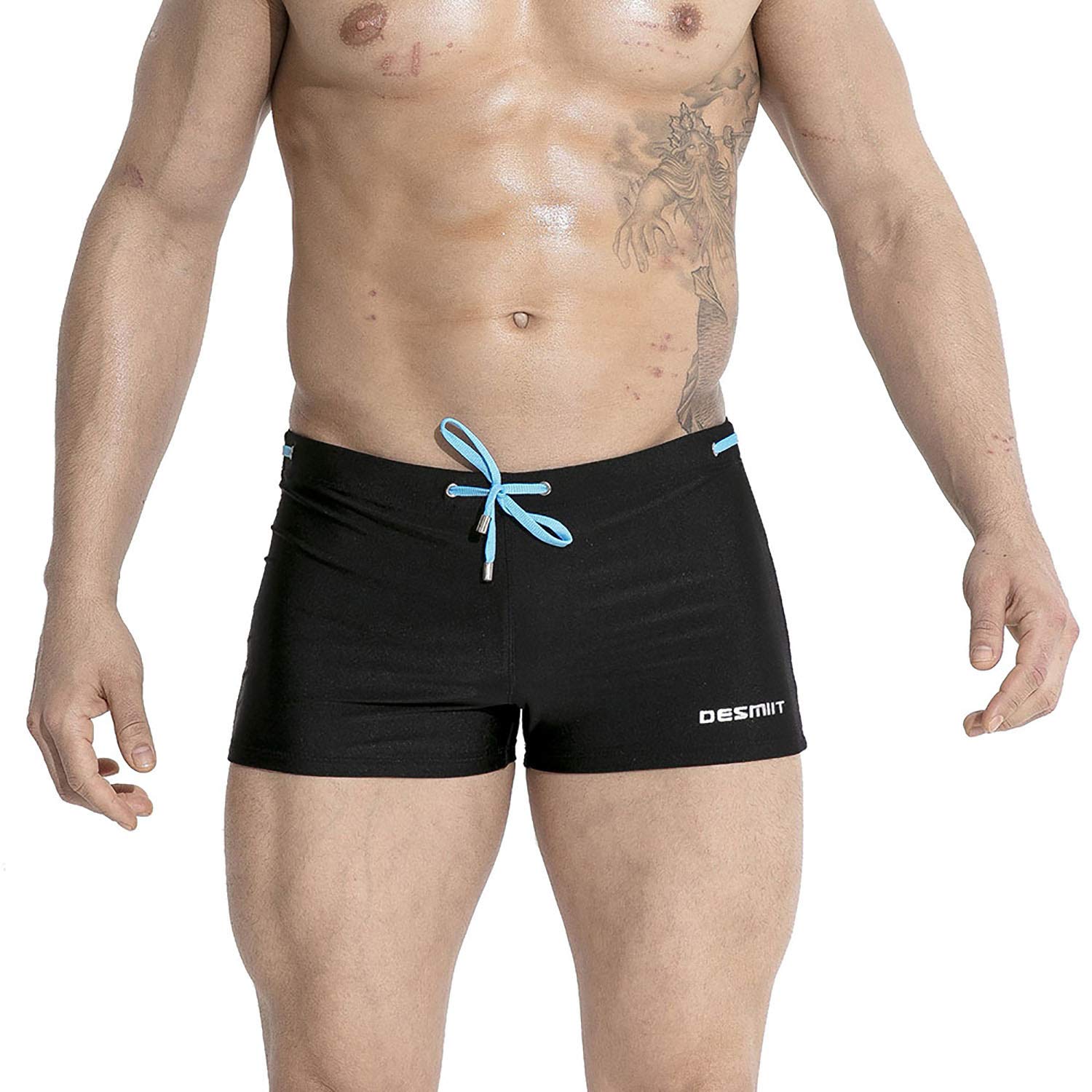 **Men's Quick-Dry Swim Trunks with Sponge Lining - Comfortable & Stylish Swimwear for Beach, Pool & Vacation**