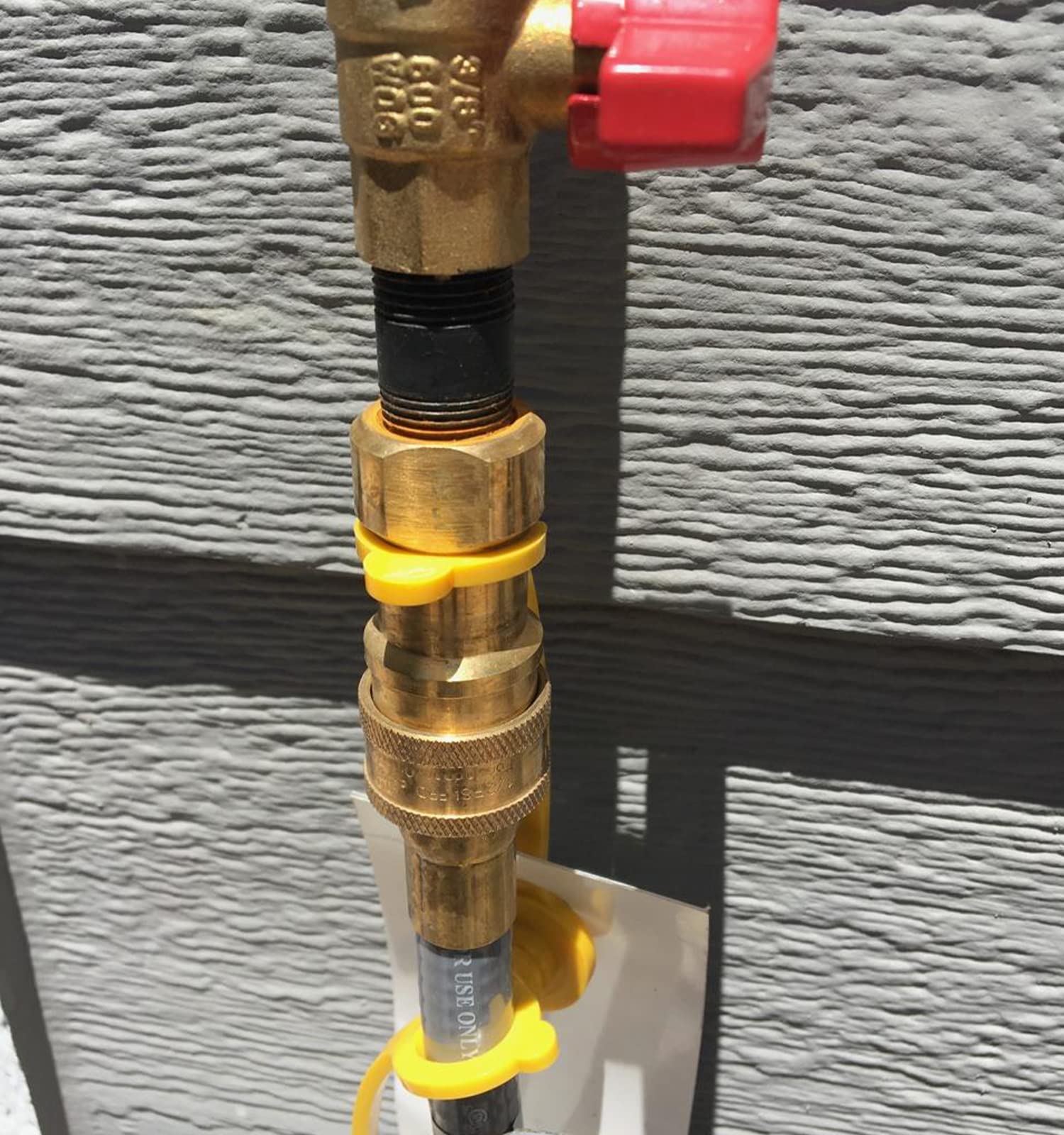 15 Feet 1/2 Inch ID Natural Gas Hose with Quick Connect Fittings - Flexible Gas Line for Outdoor Grill, Pizza Oven, Heater & Low Pressure Appliances - Perfect for Backyard BBQ, Patio Cooking & Outdoor Heating