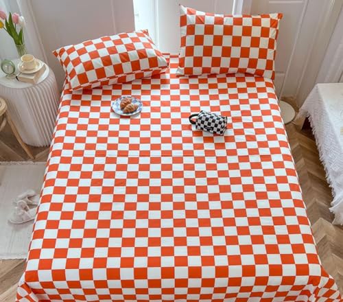 1-burnt Orange Plaid