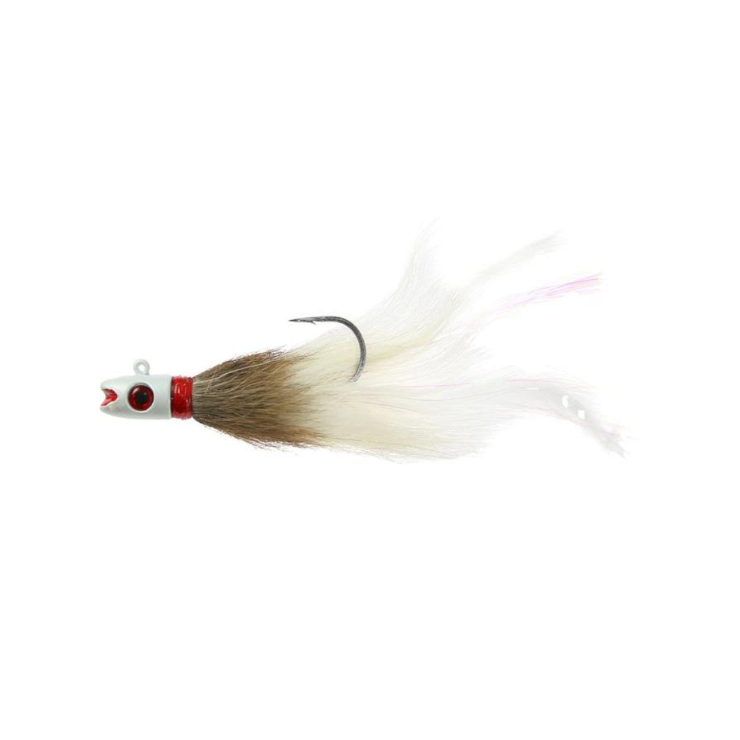 Jigging World Bass Candy Surf Bucktails - Premium Saltwater Fishing Lures for Striped Bass & Bluefish - Perfect for Surf Casting & Jetty Fishing