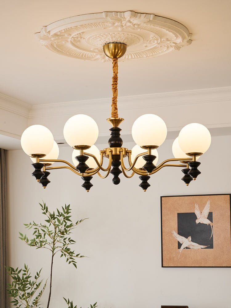 Elegant Cadence Chandelier - Modern Crystal Ceiling Light Fixture for Dining Room, Living Room & Bedroom | Perfect for Home Decor & Interior Design