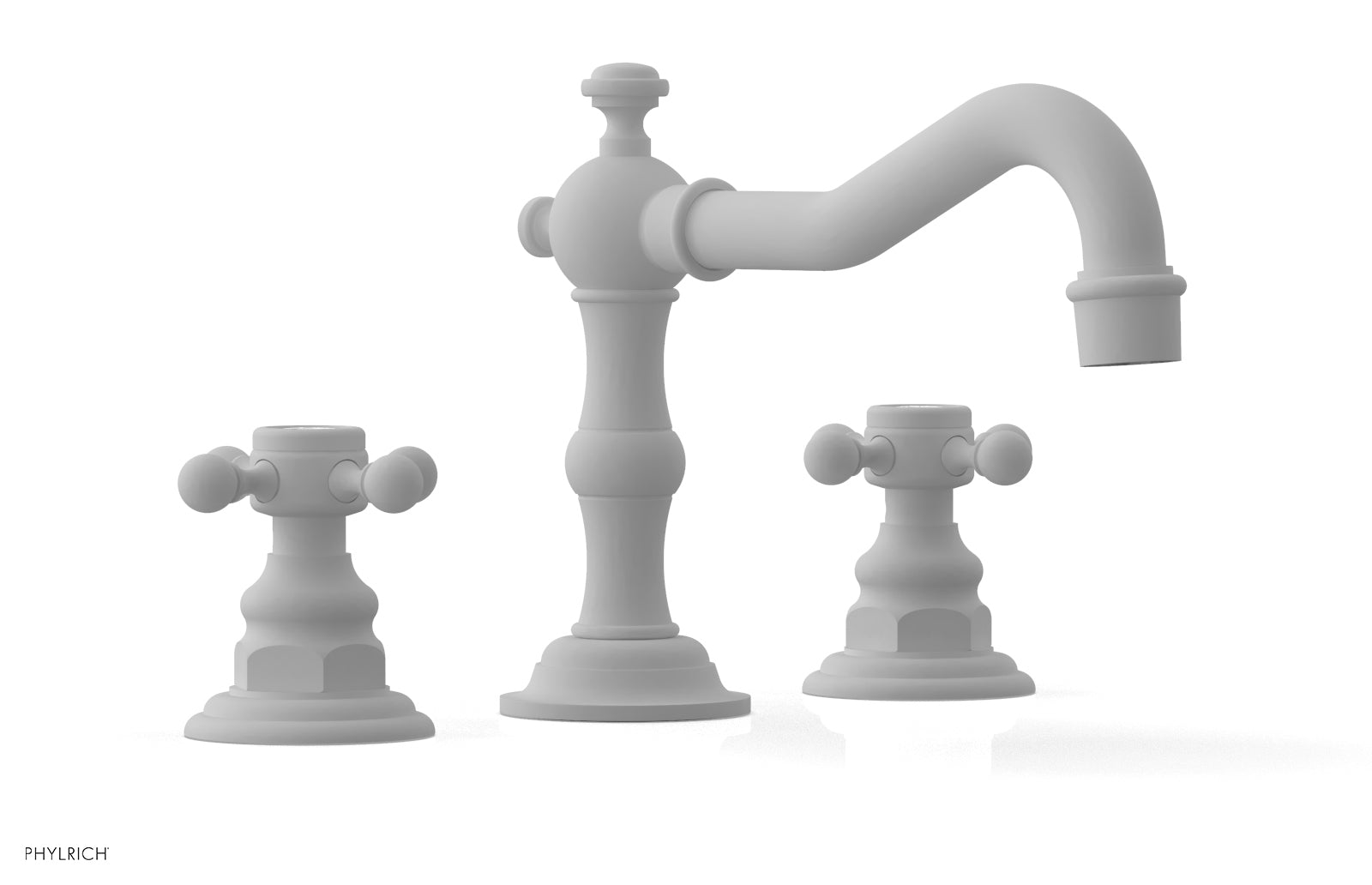 HENRI Widespread Bathroom Faucet with Cross Handles - Model 161 01 - Perfect for Modern Vanities and Powder Rooms