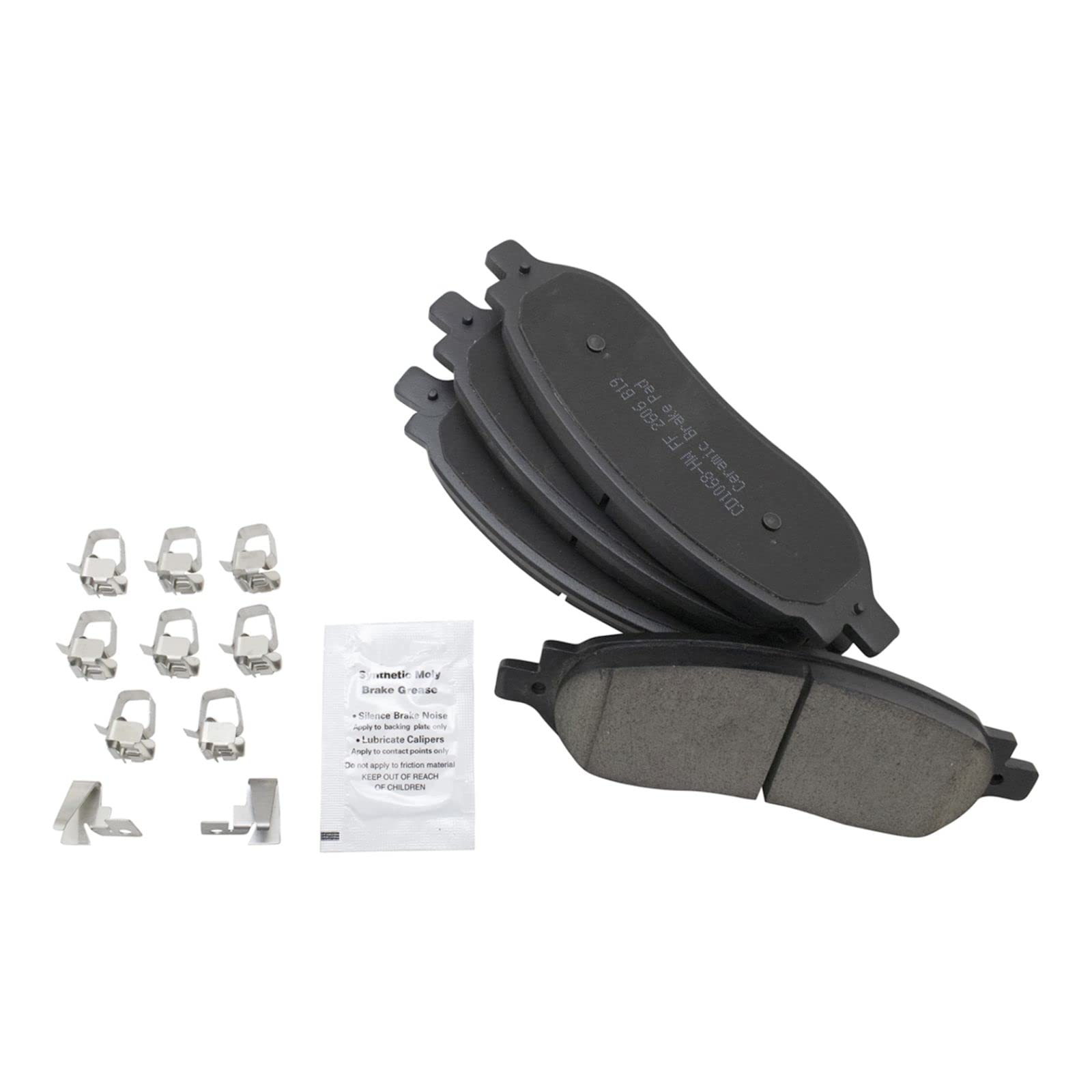 High-Performance Rear Brake Pad & Rotor Kit - Ceramic Vented Brake Pads & Rotors - Compatible with 2005-2007 Ford F-250/F-350 Super Duty - Perfect for Heavy-Duty Towing & Off-Road Driving