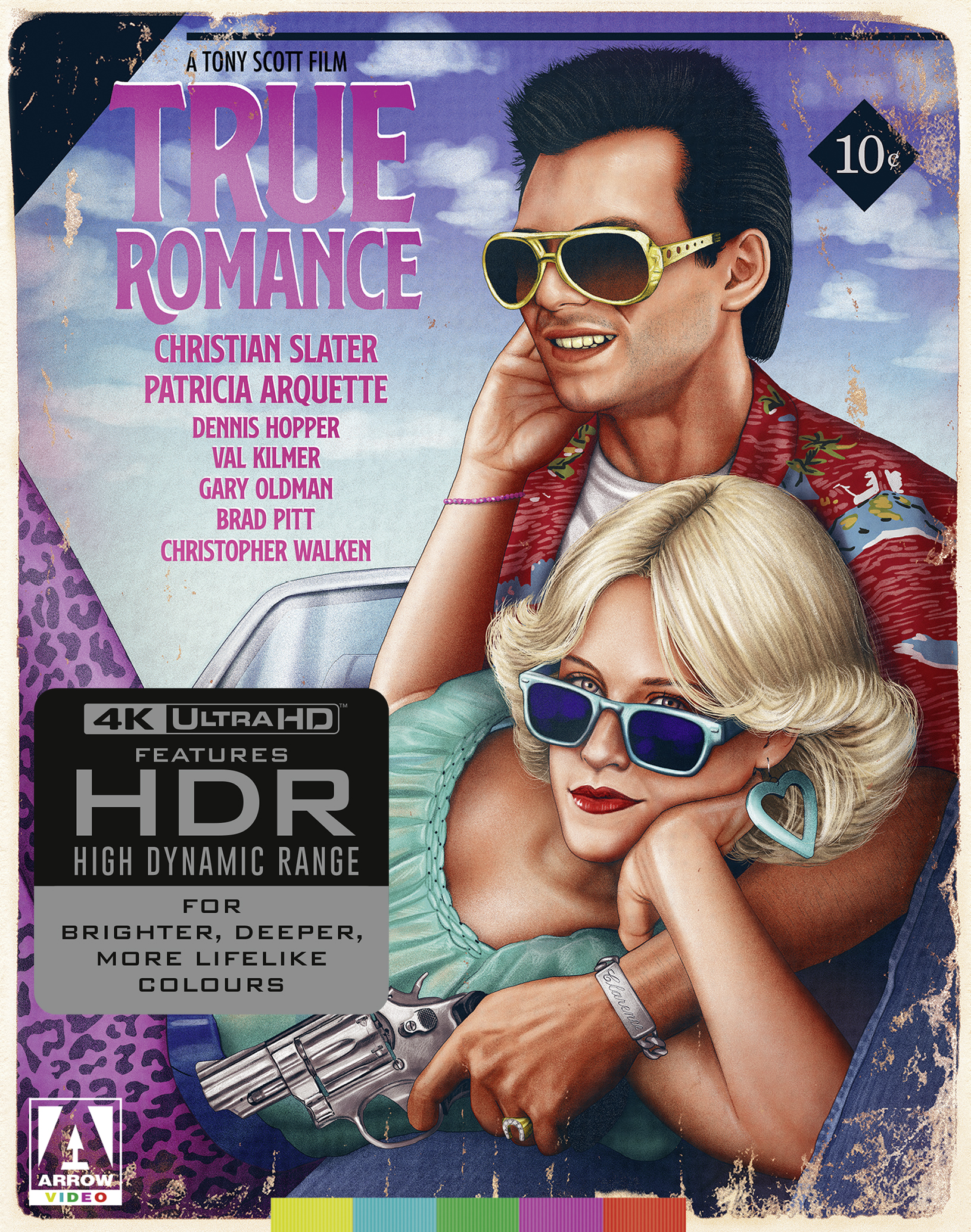 True Romance 4K Ultra HD Blu-ray Movie | Collector's Edition | High Definition Action Crime Film | Perfect for Movie Nights & Home Theater Collections