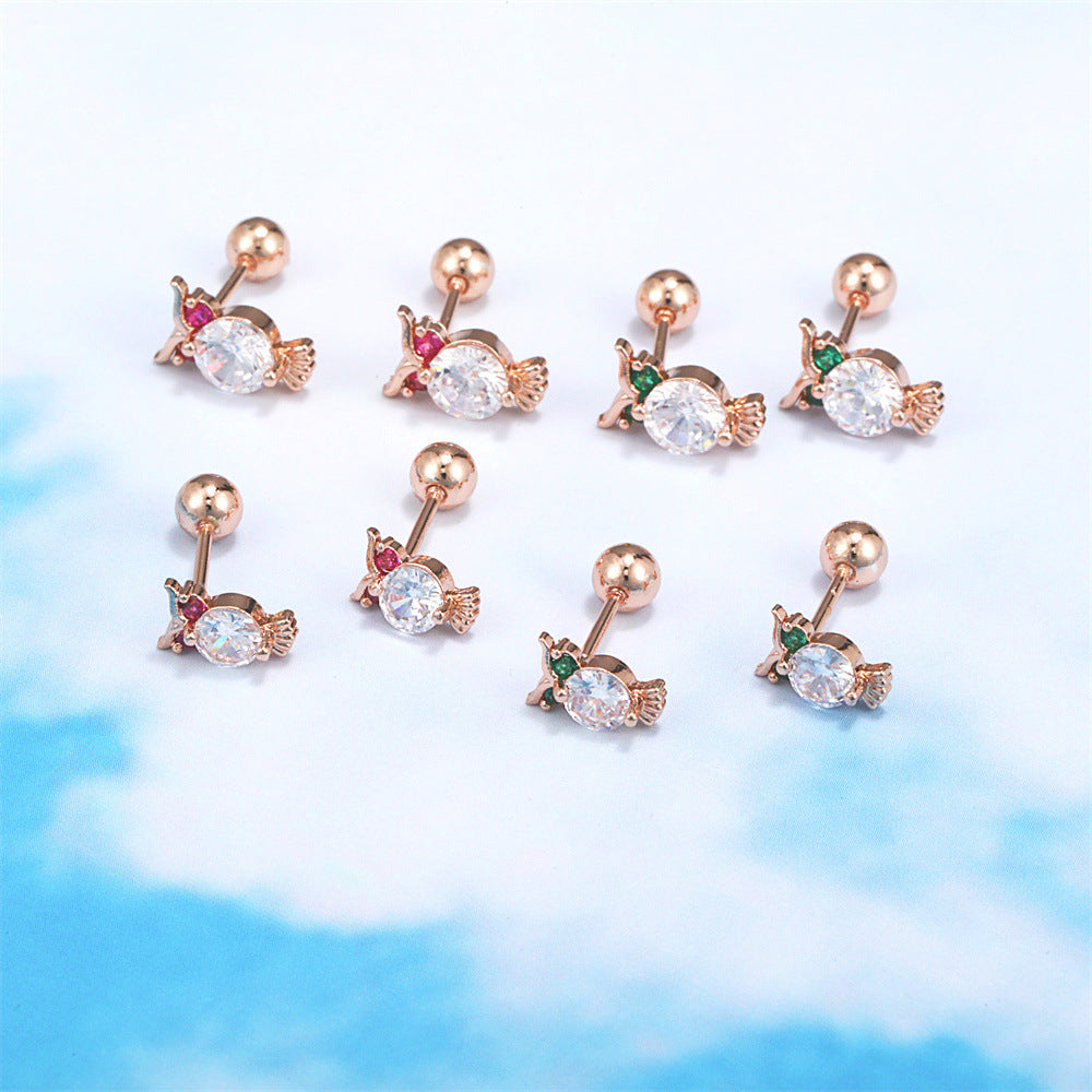 20G Tiny Cartilage Owl Stud Earrings - Hypoallergenic Stainless Steel Piercing Jewelry for Helix, Tragus & Lobe - Perfect for Everyday Wear & Gifts