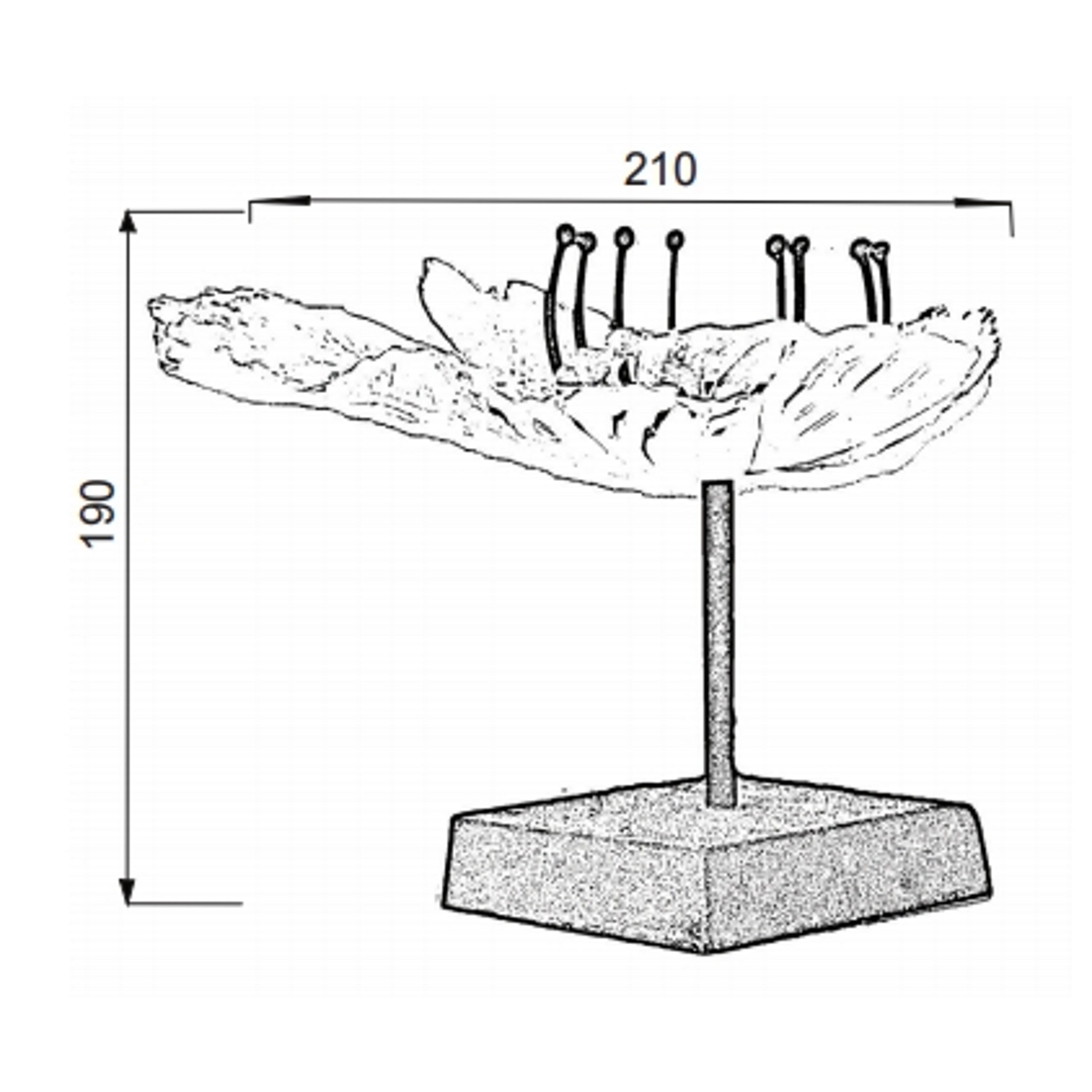 Urban Style Metal Flower Candle Holder with Wooden Base - Elegant Home Decor for Dining Table, Wedding Centerpiece & Romantic Ambiance