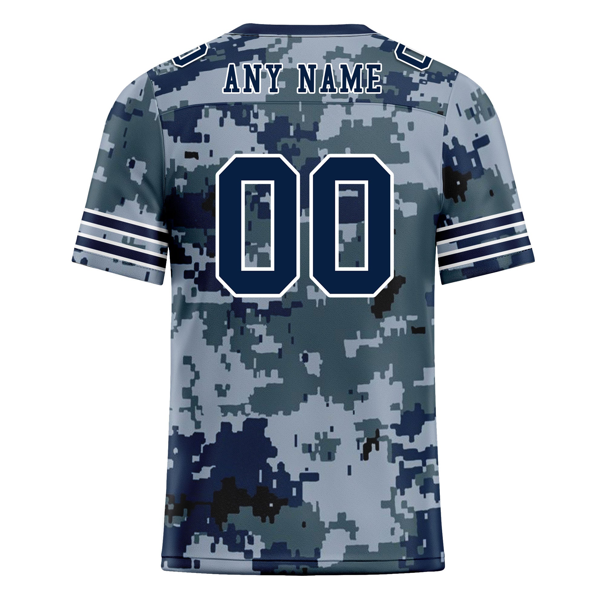 Custom Camo Personalized Authentic Football Jersey FBJ02 D06120 - Perfect for Game Day, Tailgating & Fan Events
