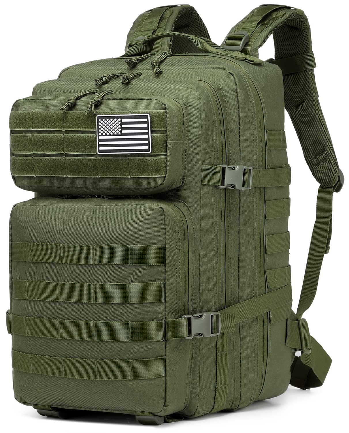 Military Tactical Backpack - Large MOLLE Rucksack for Hiking, Camping & Travel