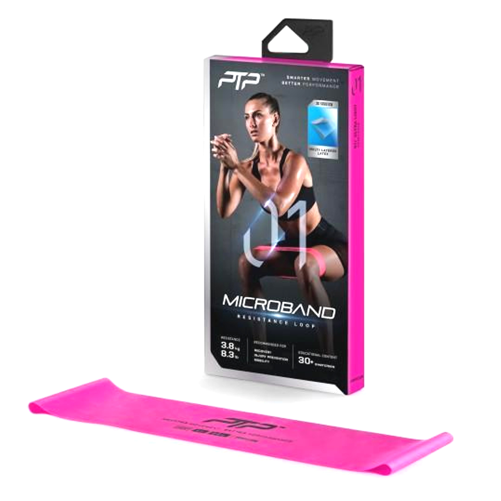 Ultra Light PTP Microband - Pink Fitness Tracker for Women, Perfect for Running, Yoga & Daily Activity Tracking