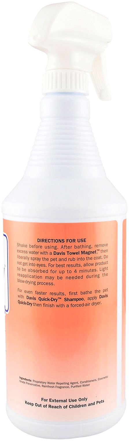 Davis Quick Dry Spray - Fast Drying Waterproof Spray for Shoes, Bags & Outdoor Gear | Protect & Waterproof Your Gear for Hiking, Camping & Travel