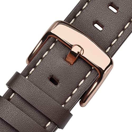 Dark Brown/Rose Gold Buckle