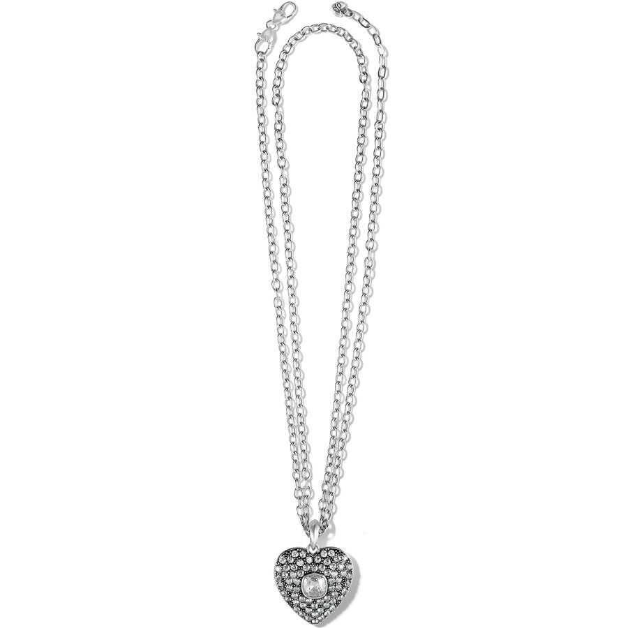 Adela Heart Pendant Convertible Necklace for Women - 18K Gold Plated Stainless Steel, Gift for Her, Valentine's Day, Anniversary, Birthday - Perfect for Date Night, Wedding, Party