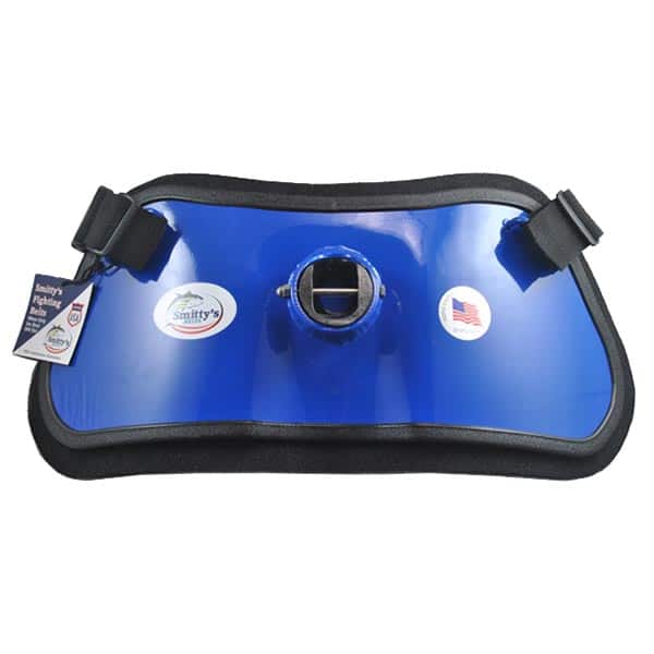 Smitty's Premium Big Blue Belt - Heavy Duty Nylon Webbing Belt for Men & Women - Perfect for Work, Hiking, Outdoor Adventures & Everyday Wear