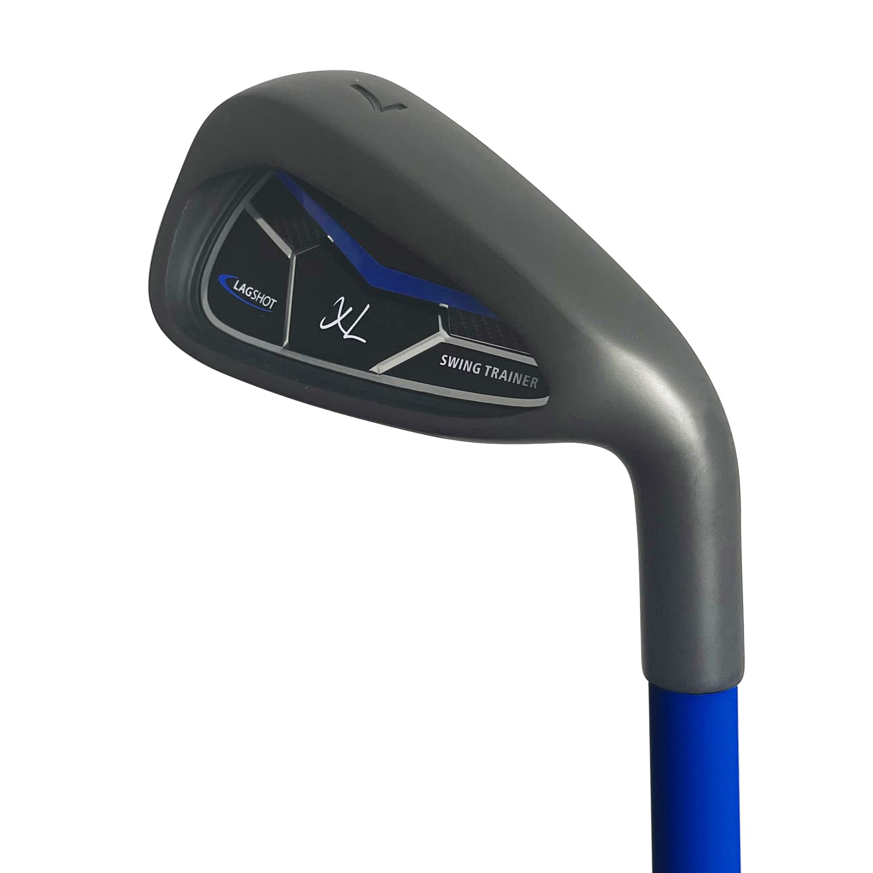 Lag Shot Golf XL 7 Iron Swing Trainer - Improve Distance & Accuracy | Best Golf Training Aid 2022 | Enhances Strength, Tempo & Flexibility | Perfect for Driving Range Practice & Backyard Drills