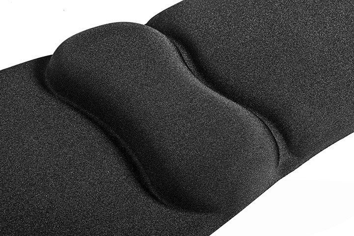 Ergonomic Spire Padded Wrist Rest & Mouse Pad SP MP04 - Comfortable Support for Computer Work, Gaming, and Office Use