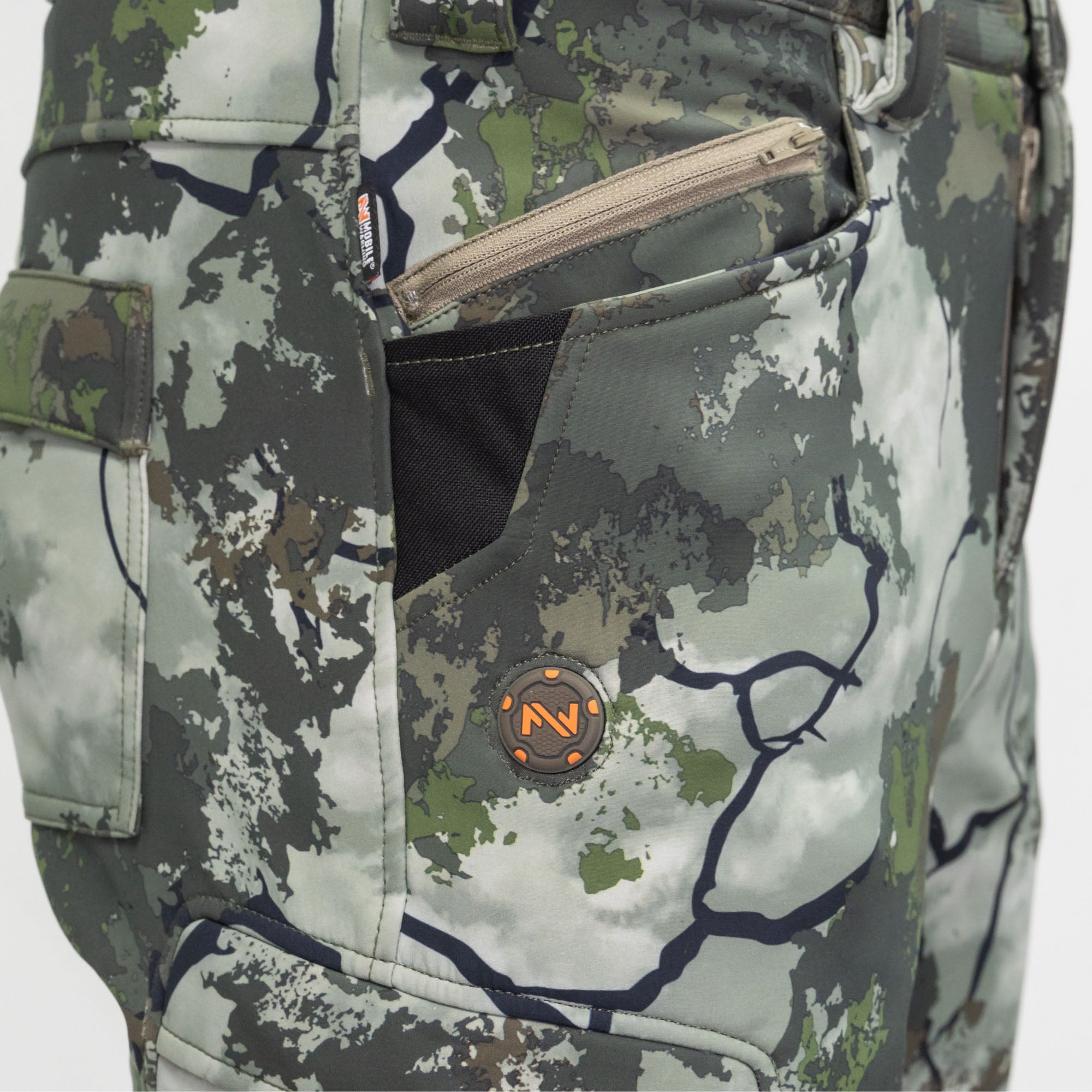 KCX Men's Heated Pants - Battery-Powered Thermal Winter Pants for Outdoor Activities, Hiking, Skiing & Cold Weather Work