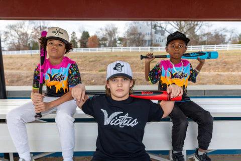 2024 Victus Vibe Crayon 10 USSSA Junior Big Barrel Baseball Bat - Lightweight Youth Baseball Bat for Kids & Teens - Perfect for Little League, Training & Competitive Games
