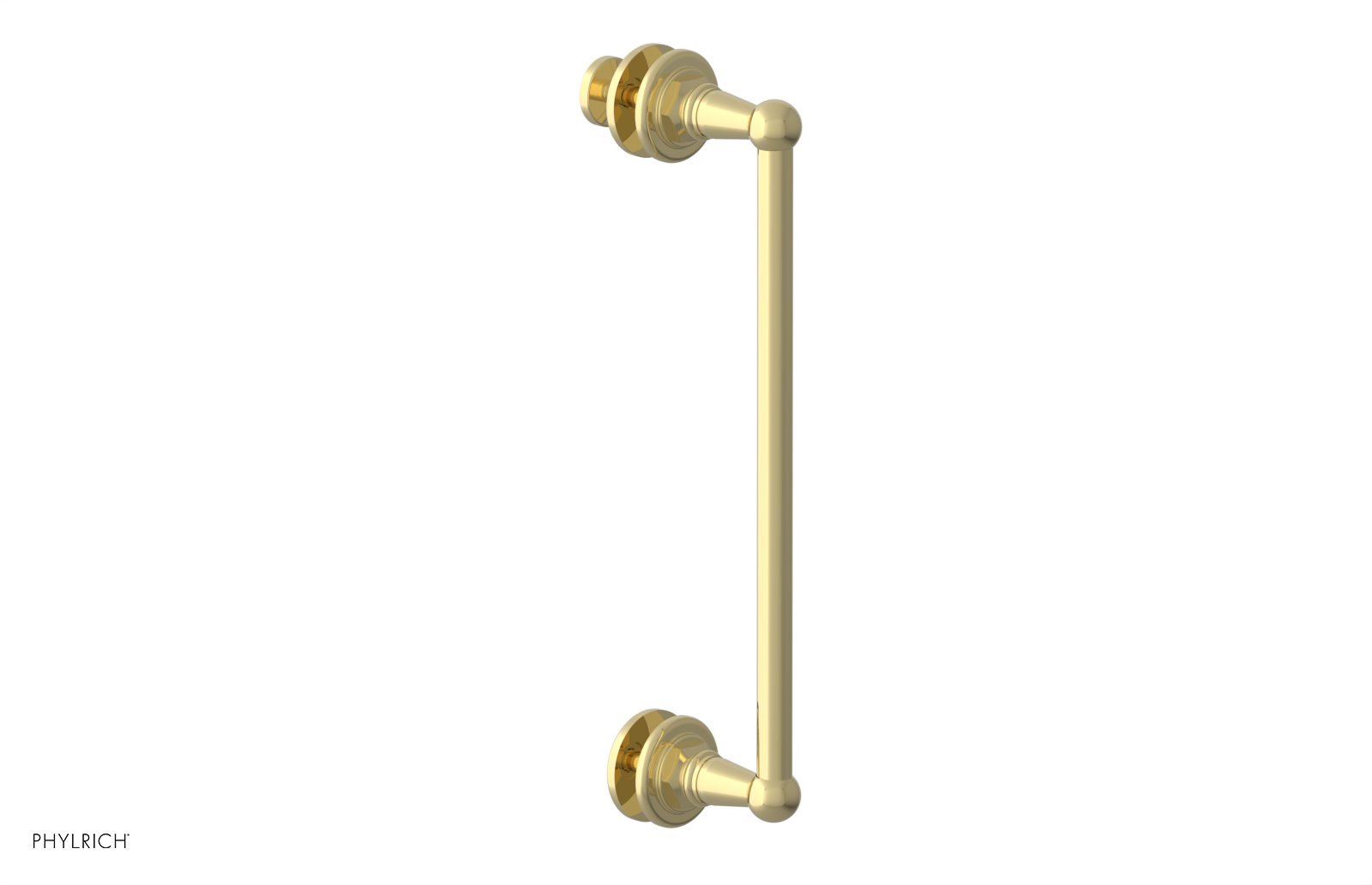 Jamestown 12 Single Sided Shower Pull 165 92 12 - Premium Bathroom Hardware for Easy Shower Door Operation