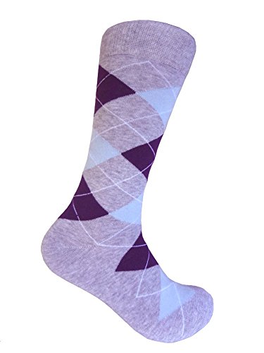 Heather Gray/Dark Purple/Light Blue