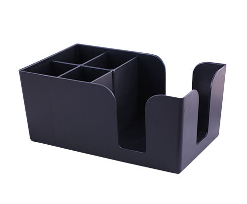 5-Compartment Bar Caddy with Multiple Color Options - Perfect for Home Bars, Parties & Kitchen Organization