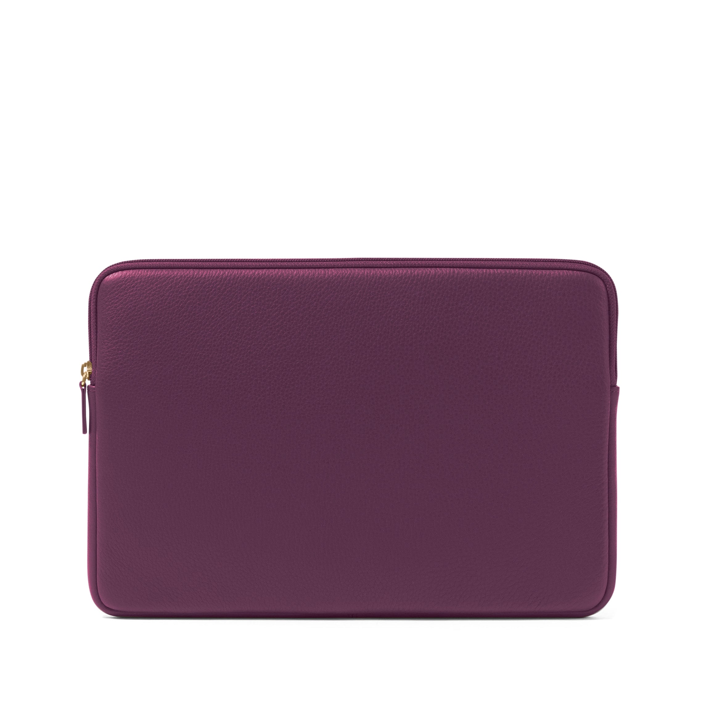 13/14 Inch Slim Laptop Sleeve for MacBook Air/Pro - Waterproof & Shockproof Protective Case in Deep Plum - Perfect for Work, School & Travel