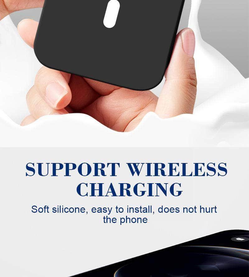 Magnetic Wireless Charging Case for iPhone 12 Pro - Magsafe Compatible Protective Cover for Fast Charging | Perfect for Home, Office & Travel Use