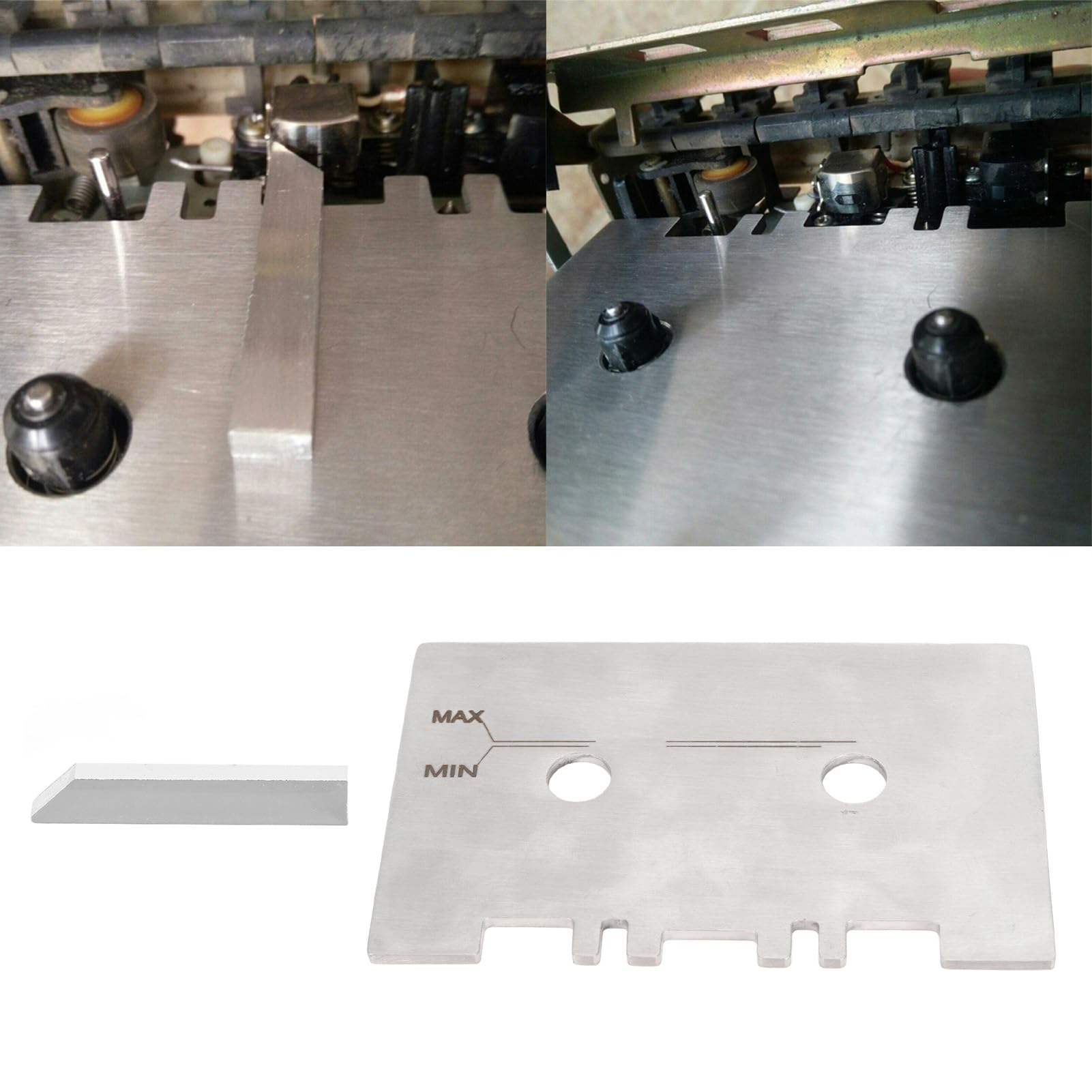 1 Set Cassette Head and Guide Gauge with Mechanical Alignment Bar - Durable Professional Audio Equipment for Students & Engineers | Perfect for Tape Deck Maintenance, Audio Repair & Vintage Stereo System Alignment