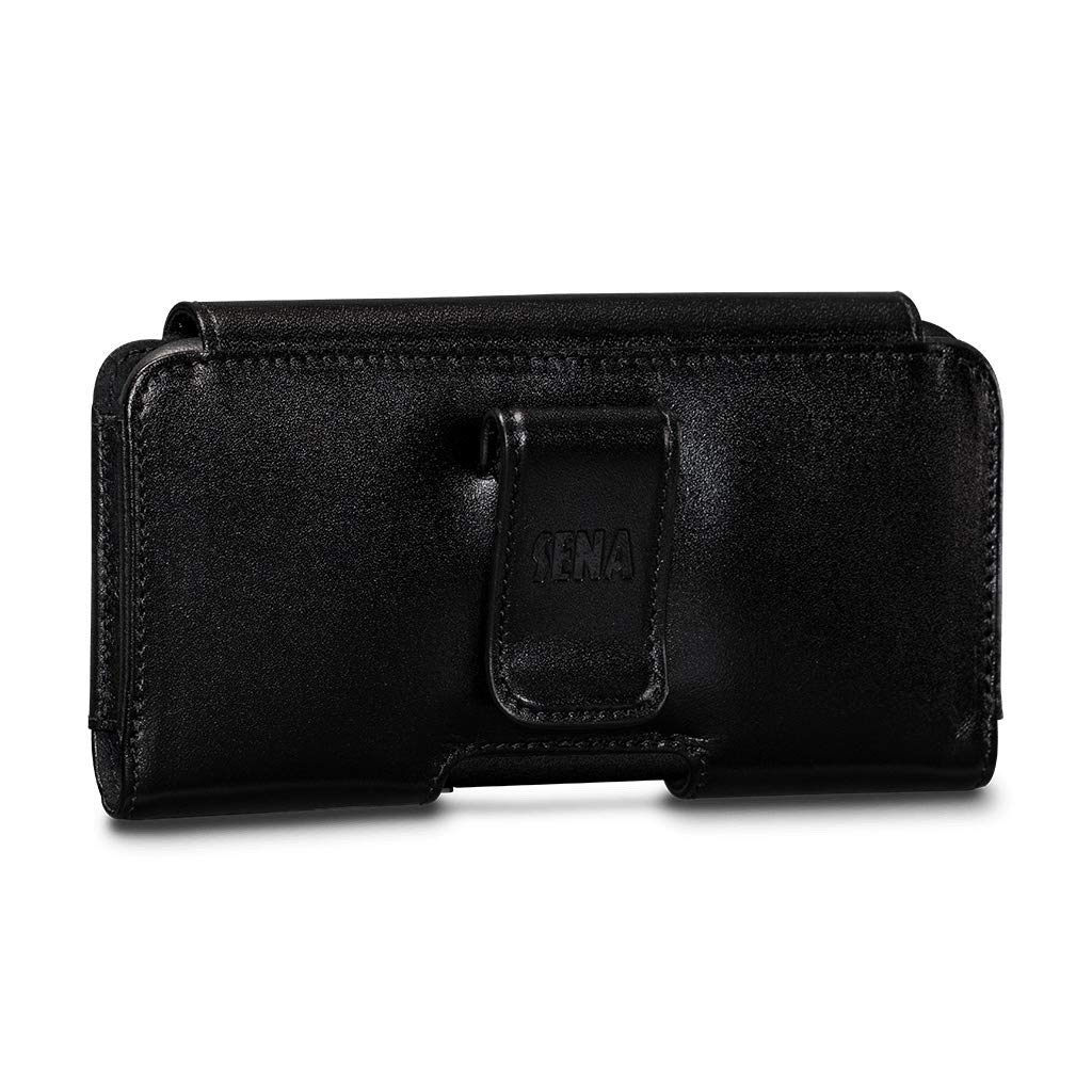 Magnetic Leather Holster Case for iPhone 11 Pro, iPhone X, iPhone XS, iPhone SE 2020 - Premium Belt Clip Phone Cover for Work, Travel & Outdoor Activities