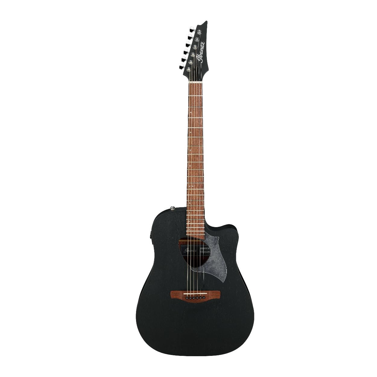 Ibanez Altstar ALT20 Acoustic-Electric Guitar in Weathered Black Finish | Perfect for Stage Performances & Home Recording